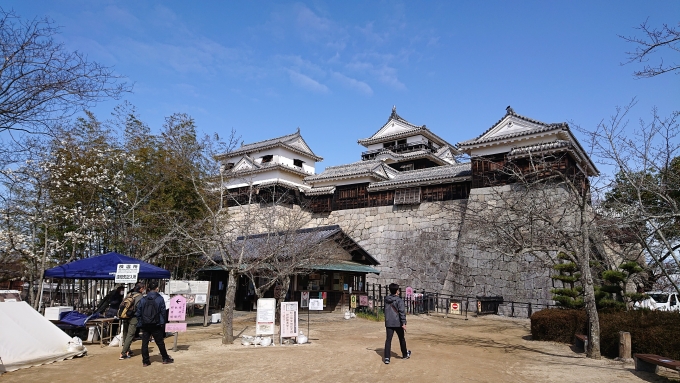 鉄道乗車記録の写真:旅の思い出(3)        「松山城「現存12天守」のうちの１つ」
