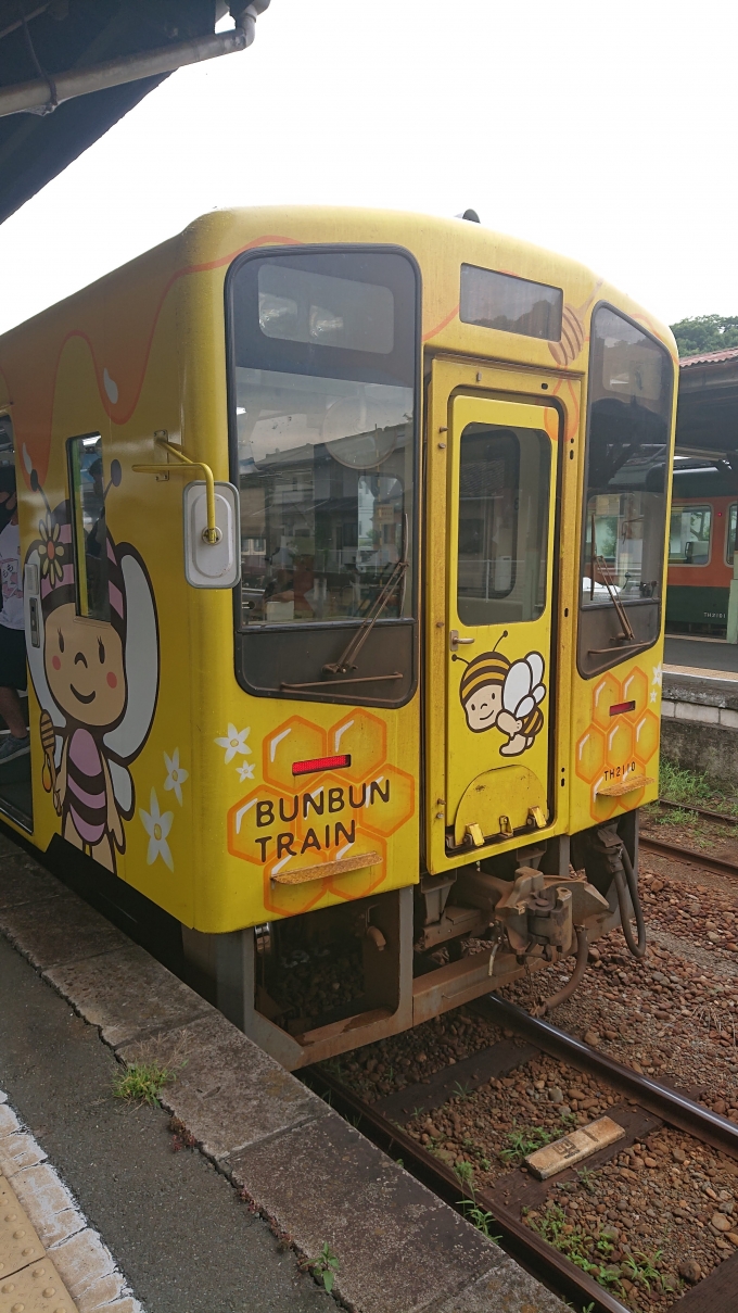 鉄道乗車記録の写真:乗車した列車(外観)(2)        「天竜浜名湖鉄道 普通 掛川行き」
