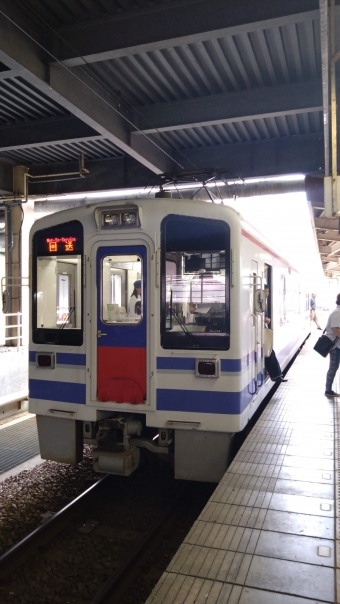 十日町駅から越後湯沢駅の乗車記録(乗りつぶし)写真