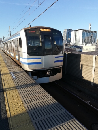 本千葉駅から木更津駅の乗車記録(乗りつぶし)写真
