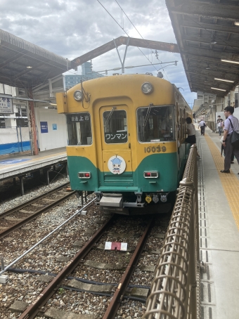 稲荷町駅から電鉄富山駅の乗車記録(乗りつぶし)写真