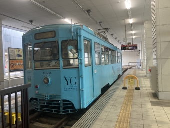 高岡駅停留場から東新湊駅の乗車記録(乗りつぶし)写真
