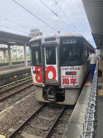 新豊田駅から岡崎駅の乗車記録(乗りつぶし)写真