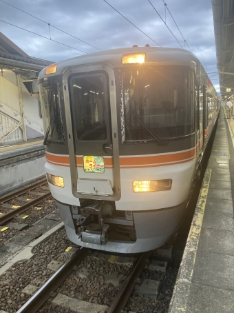 沼津駅から掛川駅の乗車記録(乗りつぶし)写真