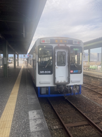 伊万里駅から佐世保中央駅の乗車記録(乗りつぶし)写真