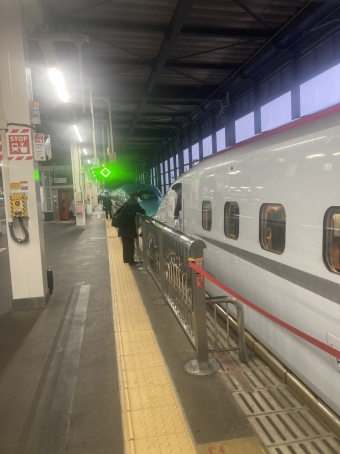 盛岡駅から角館駅の乗車記録(乗りつぶし)写真