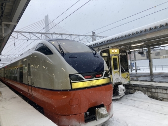 鷹ノ巣駅から青森駅の乗車記録(乗りつぶし)写真