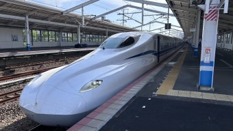 新神戸駅から福山駅の乗車記録(乗りつぶし)写真