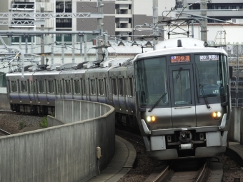 JR西日本 クハ222形 クハ222-7 鉄道フォト・写真 by 近鉄好きさん 今宮駅：2024年06月09日16時ごろ