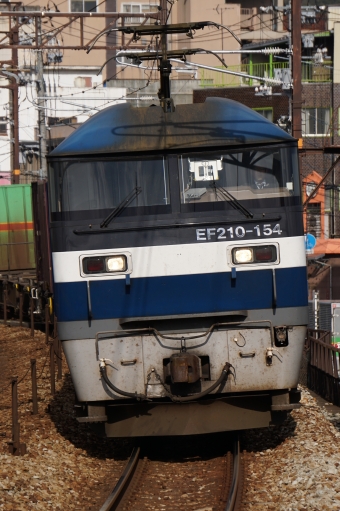 JR貨物 EF210形 EF210-154 鉄道フォト・写真 by とっきーさん 尾道駅：2015年03月04日15時ごろ