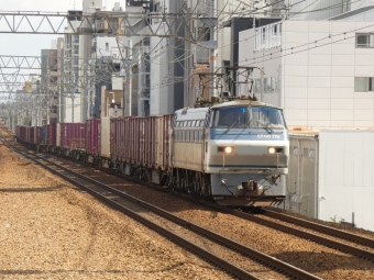 JR貨物 国鉄EF66形電気機関車 EF66 119 鉄道フォト・写真 by 関西を拠点に活動する鉄道好きさん さくら夙川駅：2023年10月15日12時ごろ