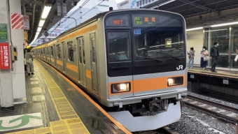 JR東日本 クハ208形 クハ208-1001 鉄道フォト・写真 by おーつかさん 新宿駅 (JR)：2021年10月13日16時ごろ