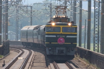 JR西日本 EF81 TWILIGHT EXPRESS 鉄道フォト・写真 by im1527さん 比良駅 (滋賀県)：2013年08月14日13時ごろ