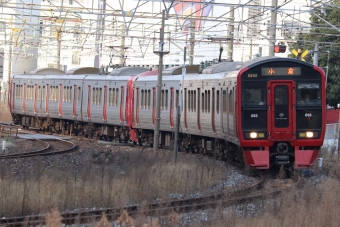 JR九州813系電車 鉄道フォト・写真 by im1527さん 西小倉駅：2024年02月10日08時ごろ