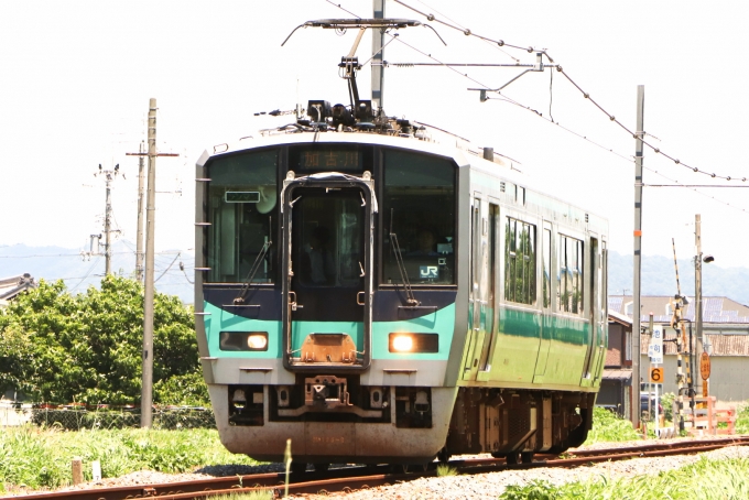 鉄道フォト・写真：JR西日本125系電車 粟生駅 (JR) 鉄道フォト・写真 by im1527さん - 撮影日 2024/07/07 12:09