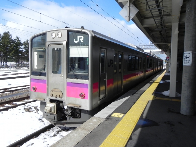 JR東日本 クハ700形 クハ700-11 鉄道フォト・写真 by そらさん 青森駅 (JR)：2024年03月10日13時ごろ