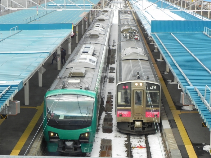 JR東日本 鉄道フォト・写真 by そらさん 青森駅 (JR)：2024年03月10日13時ごろ