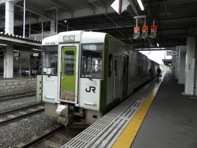 鉄道フォト・写真：JR東日本キハ100・110系気動車 しもきた 八戸駅 (JR) 鉄道フォト・写真 by そらさん - 撮影日 2024/06/18 15:12