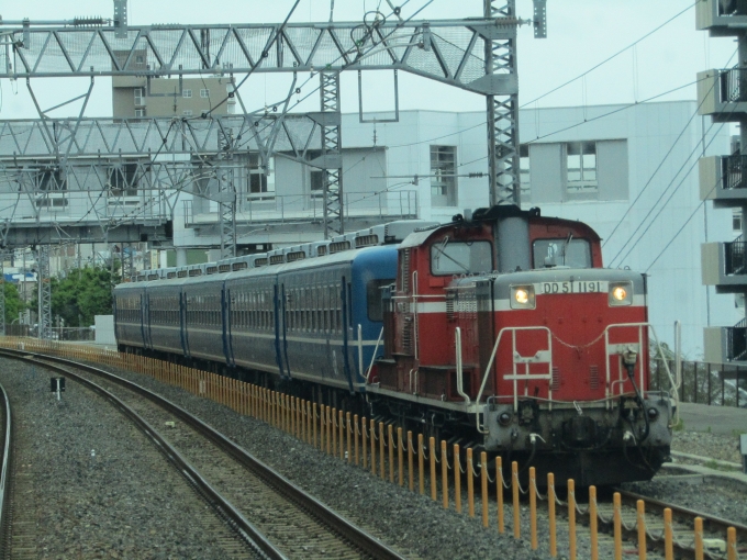 JR西日本 国鉄DD51形ディーゼル機関車 1191 鉄道フォト・写真 by たいちゃんさん 摩耶駅：2022年06月06日11時ごろ