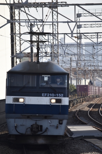 JR貨物 EF210形 EF210-152 鉄道フォト・写真 by 湘南特快さん 八丁畷駅 (JR)：2023年12月20日12時ごろ
