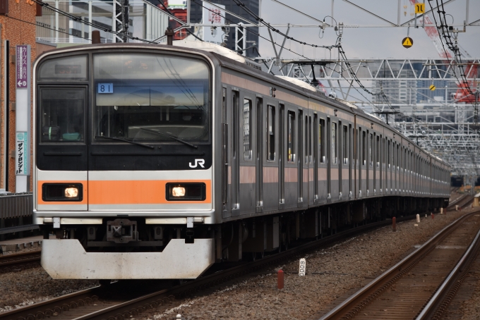 鉄道フォト・写真：JR東日本209系電車 クハ208-1001 高円寺駅 鉄道フォト・写真 by 湘南特快さん - 撮影日 2024/04/17 16:13