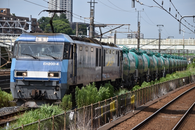 鉄道フォト・写真：JR貨物EH200形電気機関車 EH200-4 生麦駅 鉄道フォト・写真 by 湘南特快さん - 撮影日 2024/06/22 14:10