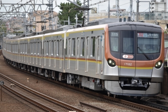 東京メトロ17180形(CT1) 17182 鉄道フォト・写真 by 湘南特快さん 多摩川駅：2024年06月24日15時ごろ