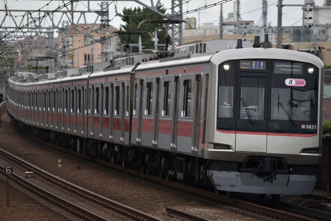 鉄道フォト・写真：東急電鉄 東急5000系電車 5821 多摩川駅 鉄道フォト・写真 by 湘南特快さん - 撮影日 2024/06/24 15:58