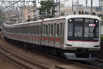 東急電鉄 東急クハ5850形 5861 鉄道フォト・写真 by 湘南特快さん 多摩川駅：2024年06月24日16時ごろ