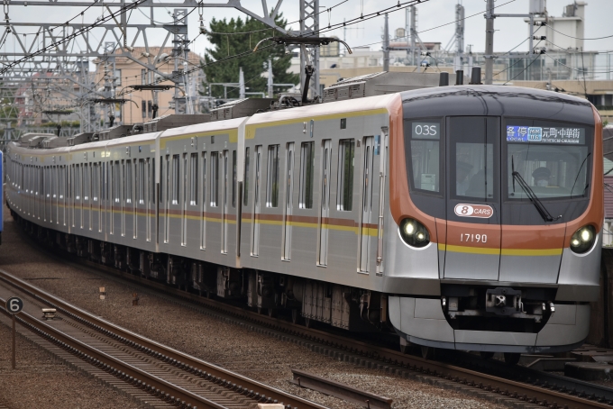 鉄道フォト・写真：東京メトロ17000系電車  17190 多摩川駅 鉄道フォト・写真 by 湘南特快さん - 撮影日 2024/06/24 16:20