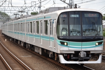 東京メトロ 営団9800形(CT) 9823 鉄道フォト・写真 by 湘南特快さん 多摩川駅：2024年06月24日15時ごろ