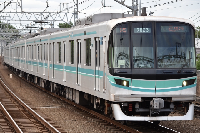 鉄道フォト・写真：東京メトロ 営団9000系電車 9823 多摩川駅 鉄道フォト・写真 by 湘南特快さん - 撮影日 2024/06/24 15:14