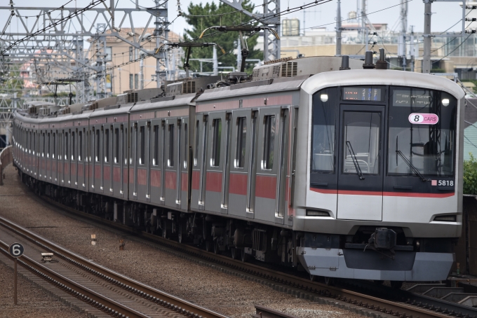 鉄道フォト・写真：東急電鉄 東急5000系電車 5818 多摩川駅 鉄道フォト・写真 by 湘南特快さん - 撮影日 2024/06/29 12:52