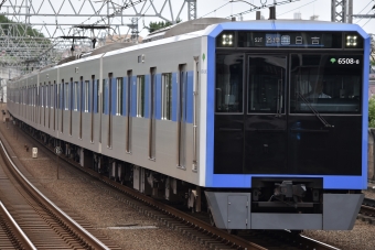 東京都交通局6500-8形 6508‐8 鉄道フォト・写真 by 湘南特快さん 多摩川駅：2024年06月29日12時ごろ