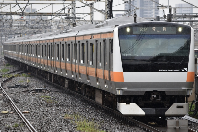 鉄道フォト・写真：JR東日本E233系電車 クハE232-4 中野駅 (東京都|JR) 鉄道フォト・写真 by 湘南特快さん - 撮影日 2024/07/12 09:46