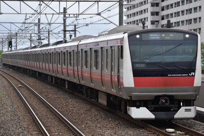 鉄道フォト・写真：JR東日本E233系電車 クハE232-5011 新浦安駅 鉄道フォト・写真 by 湘南特快さん - 撮影日 2024/07/15 09:03