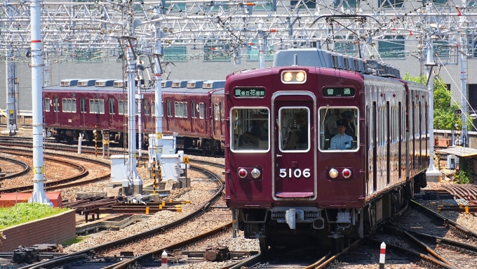 鉄道フォト・写真：阪急電鉄 阪急5100系電車 5106 大阪梅田駅 (阪急) 鉄道フォト・写真 by あずきさん - 撮影日 2024/06/12 13:01