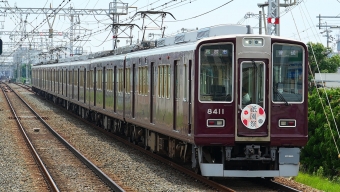 阪急電鉄 阪急8400形(Mc) 8411 鉄道フォト・写真 by あずきさん 総持寺駅：2024年07月03日13時ごろ