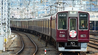 阪急電鉄 阪急8400形(Mc) 8411 鉄道フォト・写真 by あずきさん 十三駅：2024年07月03日15時ごろ