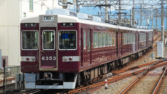 鉄道フォト・写真：阪急電鉄 阪急6300系電車 6353 桂駅 鉄道フォト・写真 by あずきさん - 撮影日 2024/07/25 09:21