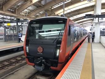 JR東日本 海里(快速) 鉄道フォト・写真 by あっとさん 新潟駅：2020年09月12日16時ごろ