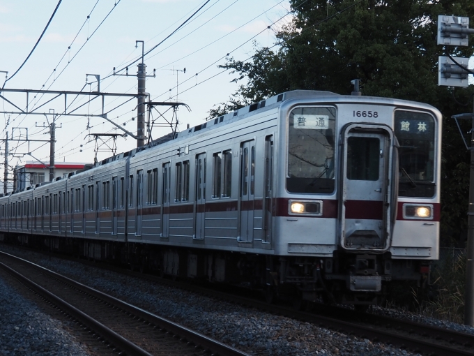 鉄道フォト・写真：東武鉄道 東武10000系電車 16658 加須駅 鉄道フォト・写真 by starappleさん - 撮影日 2023/12/02 14:29