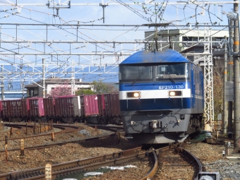 JR貨物 EF210形 EF210-130 鉄道フォト・写真 by massakarikariさん 山崎駅 (京都府)：2024年02月12日11時ごろ