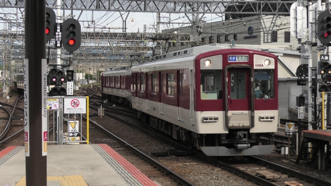 鉄道フォト・写真：近畿日本鉄道 近鉄1020系電車 1024 大和西大寺駅 鉄道フォト・写真 by きるるんさん - 撮影日 2024/06/29 16:40