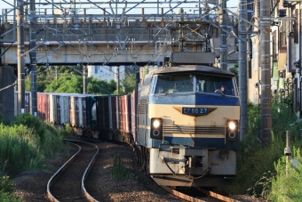 JR貨物 国鉄EF66形電気機関車 EF66 27 鉄道フォト・写真 by EF66901さん 鶴見駅：2018年08月26日05時ごろ