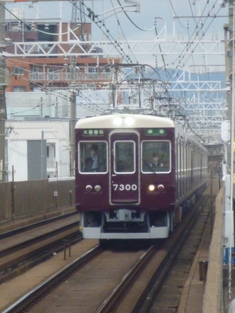 阪急電鉄 阪急7300系電車 鉄道フォト・写真 by 阪急沿線の民さん 上新庄駅：2024年07月13日16時ごろ