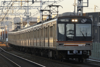 大阪市営地下鉄66系 66614F編成 (東吹田検車場) 鉄道フォト