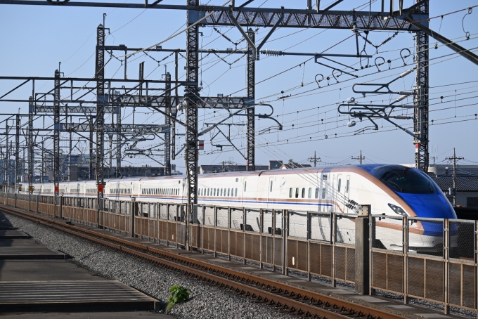 JR東日本 E714形(Tsc) とき(新幹線) E714-22 鉄道フォト・写真 by 無二似さん 与野本町駅：2024年05月04日06時ごろ