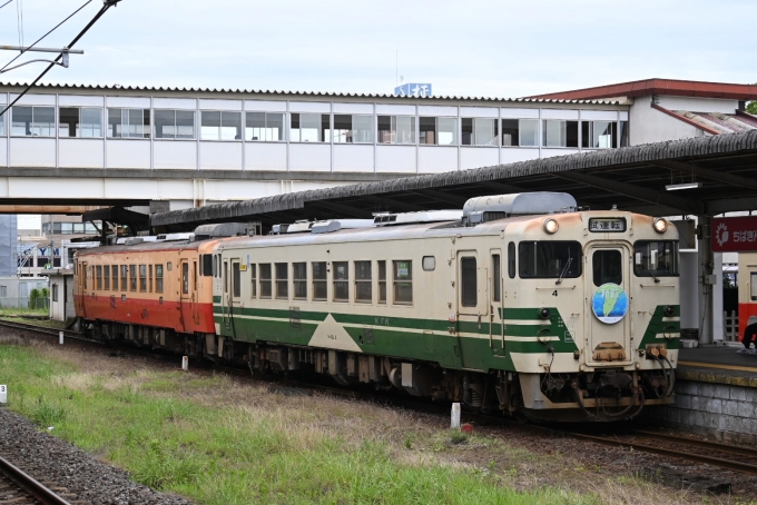 鉄道フォト・写真：小湊鐵道キハ40系気動車  キハ40 4 五井駅 (JR) 鉄道フォト・写真 by 無二似さん - 撮影日 2024/06/30 14:21