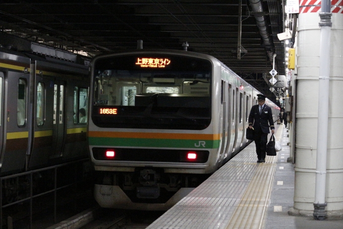 鉄道フォト・写真：JR東日本E231系電車 クハE231-8517 宇都宮駅 鉄道フォト・写真 by Okhotsk_283さん - 撮影日 2024/04/04 19:32